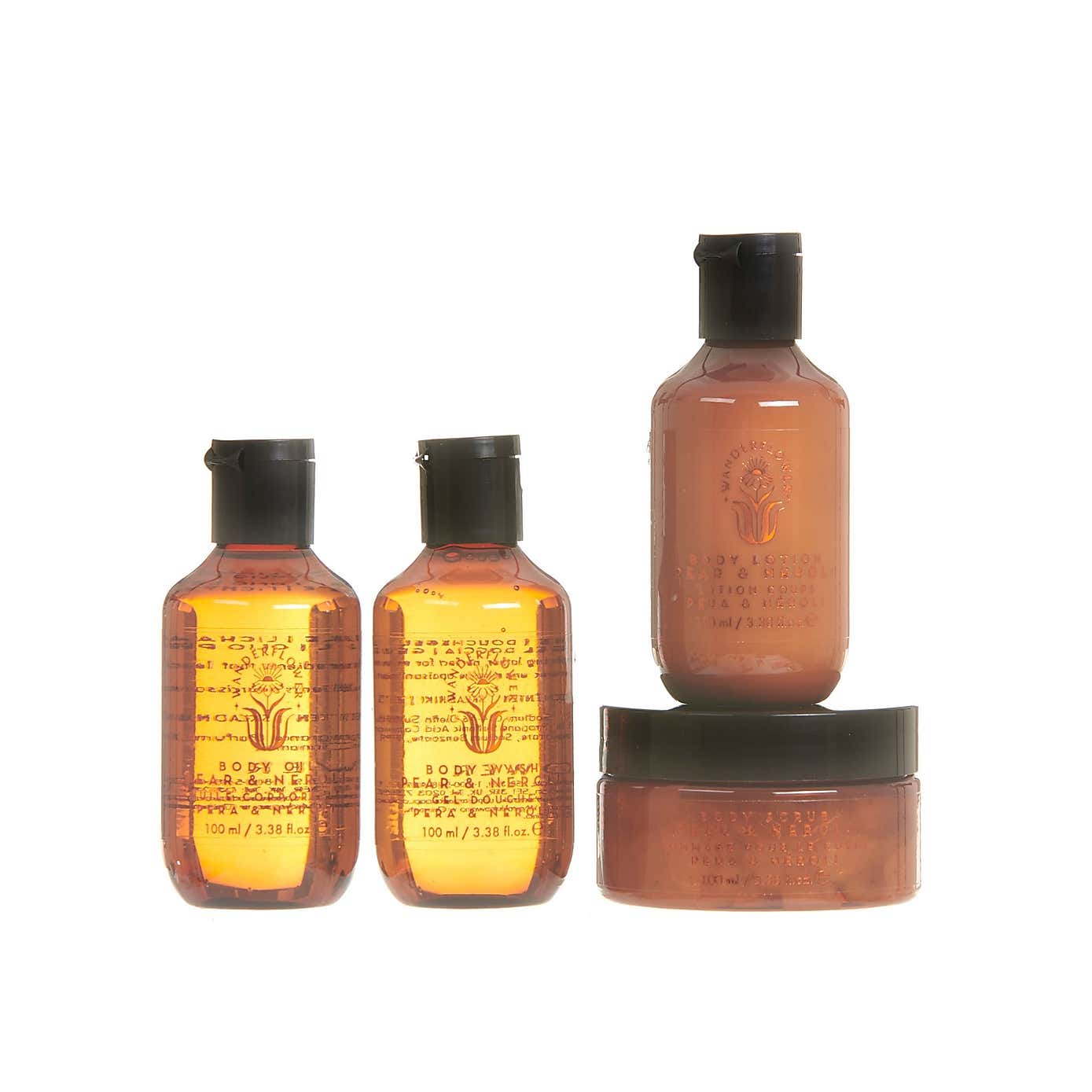 Upper Canada Wanderflower Travel Essential Bodycare Set
