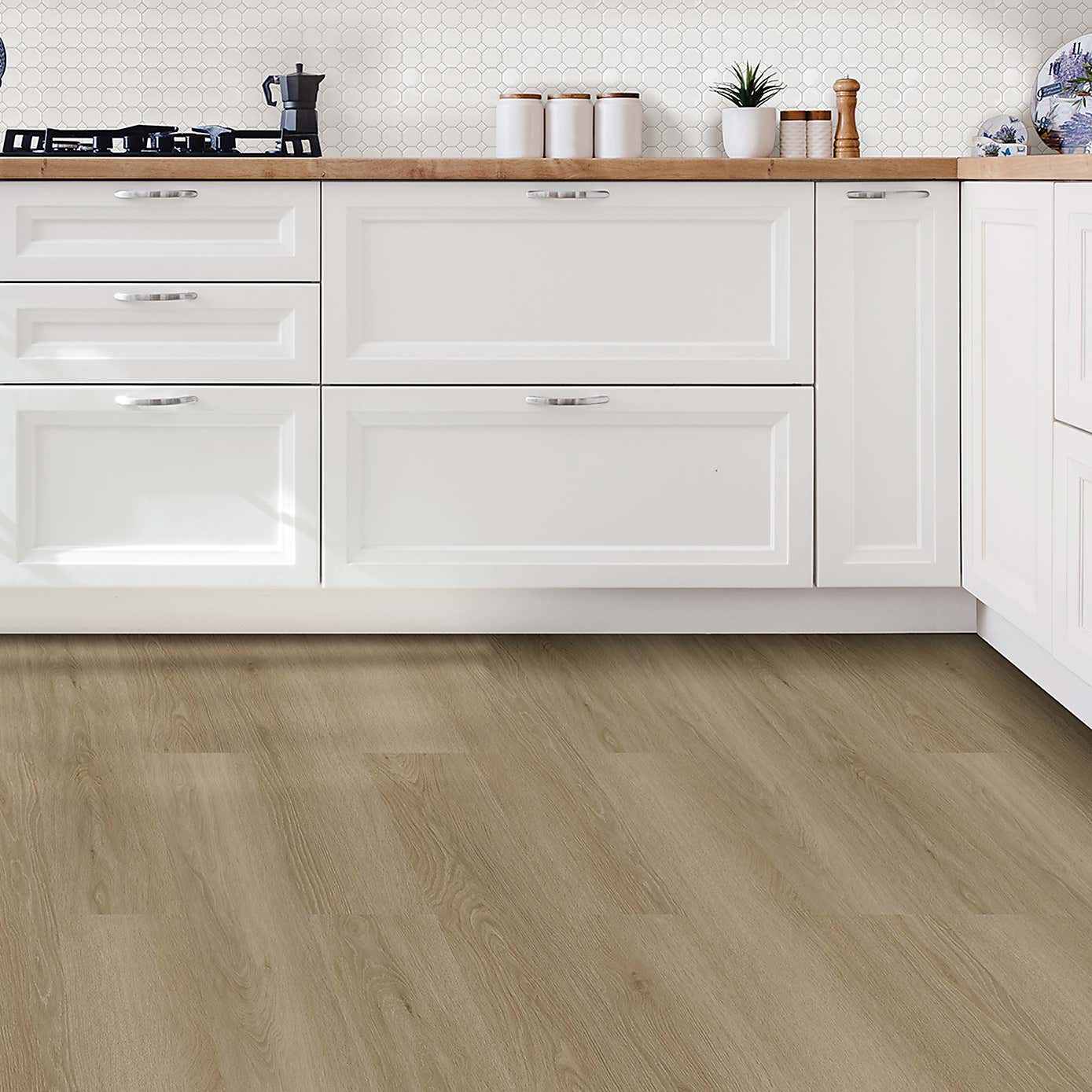 Wood Effect Self Adhesive Floor Planks