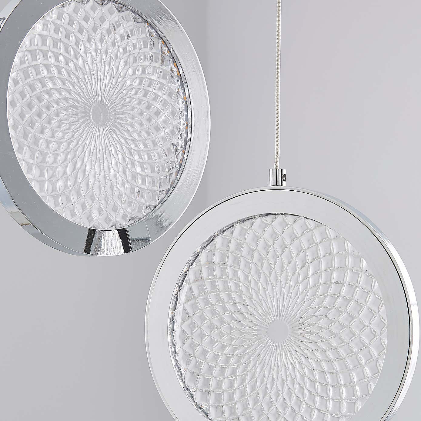 Cora Cluster Disc 5 Light Ceiling Fitting