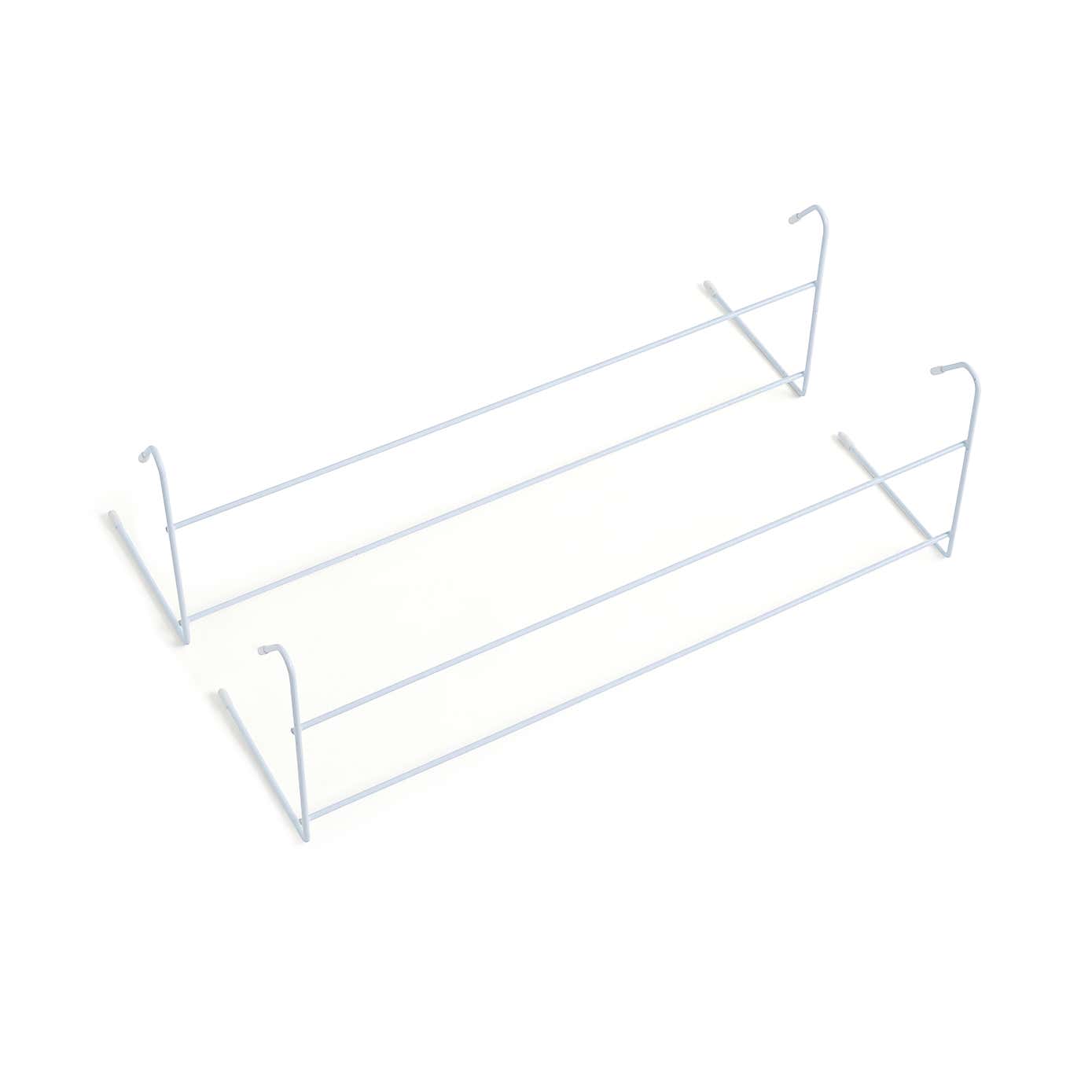 Pack of 2 Over Radiator White Airers
