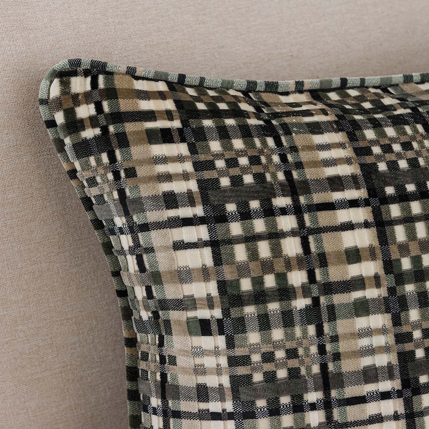 Roxana Cut Velvet Pencil Pleat Curtains