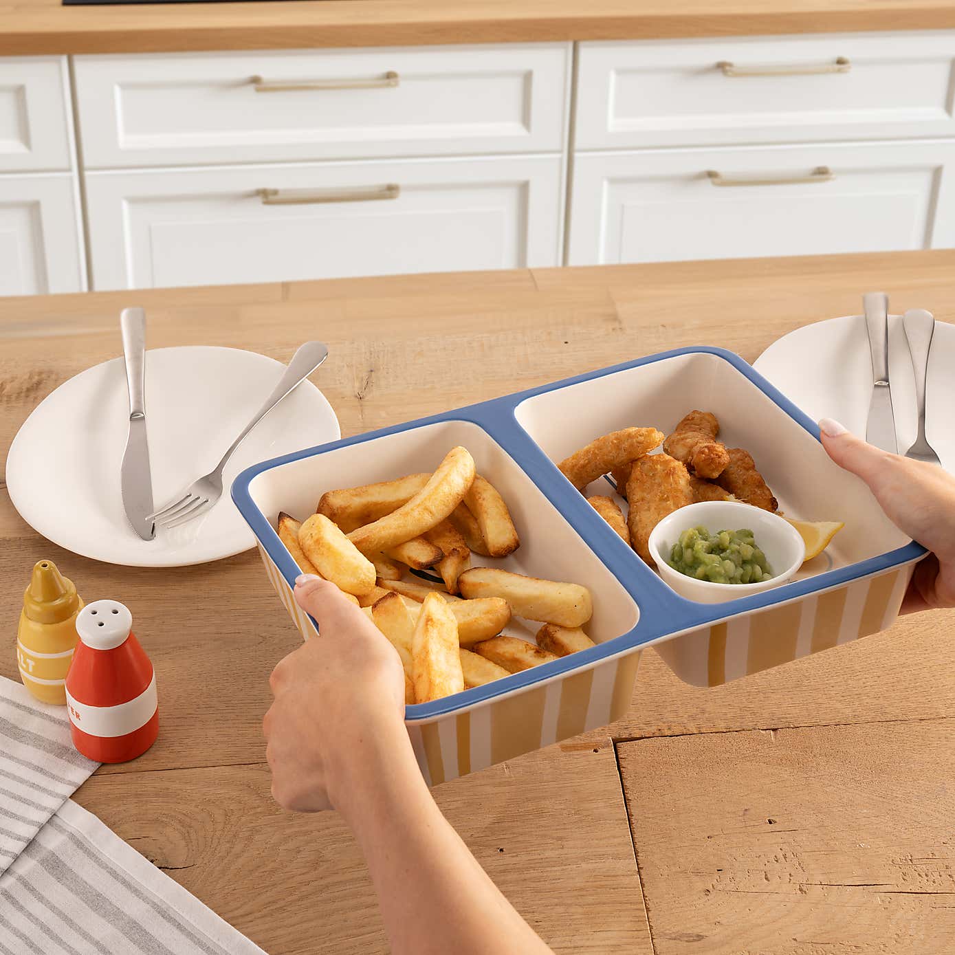 Fish and Chip Tray