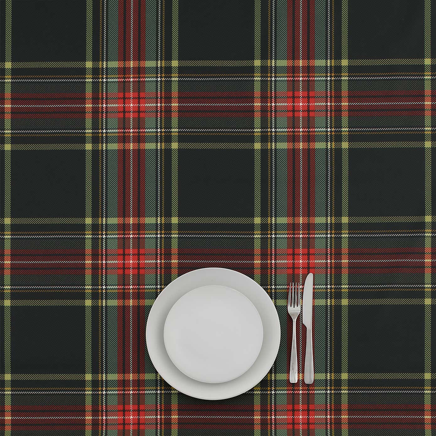 By The Metre Traditional Tartan Oilcloth
