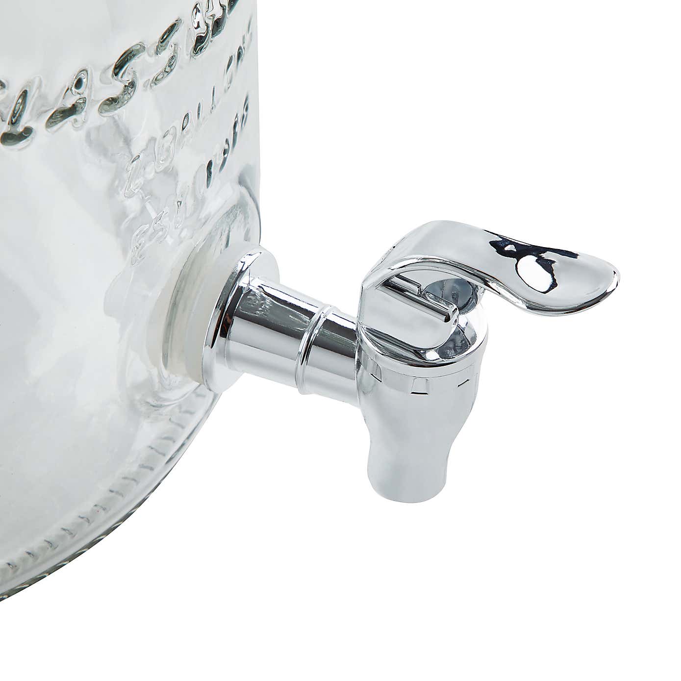 Dunelm Better 8.5L Glass Drinks Dispenser