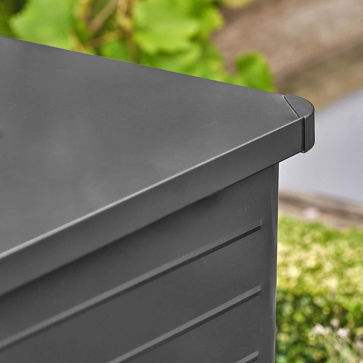 Pacific Lifestyle Rhode Island Small Galvanised Steel Cushion Box