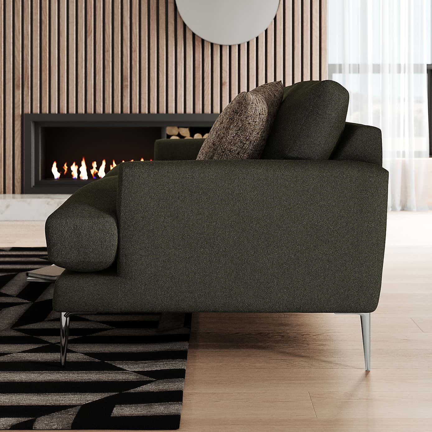 Lawson Tonal Boucle 2 Seater Sofa