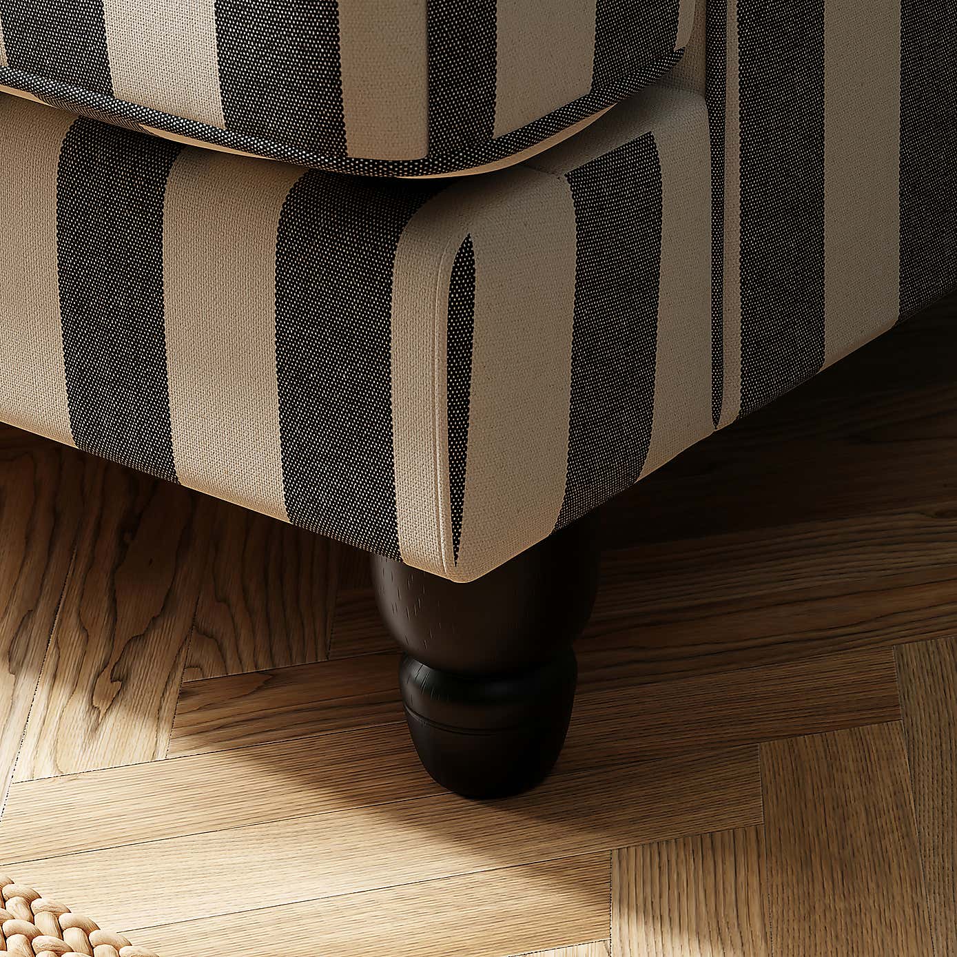 Woven Stripe Fabric Sample