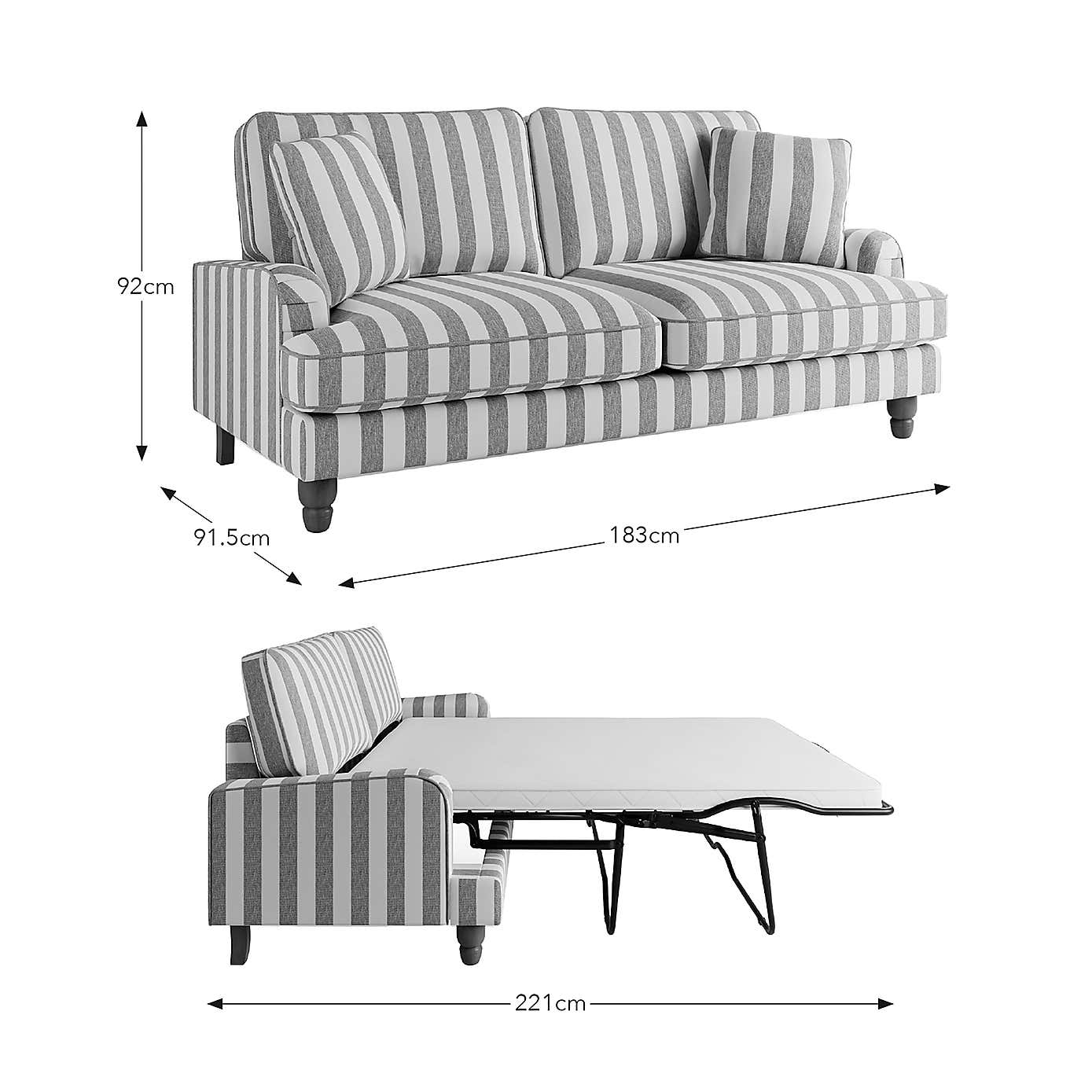 Woven Stripe Fabric Sample