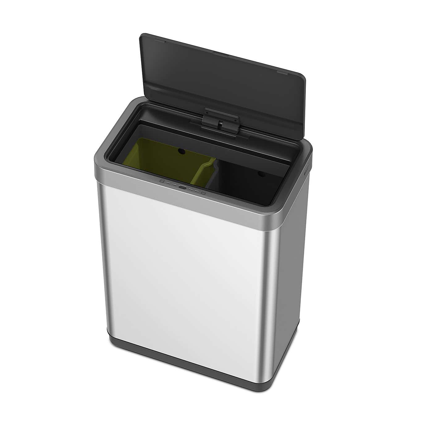 EKO Mirage 20/20L Stainless Steel Sensor Recycling Bin