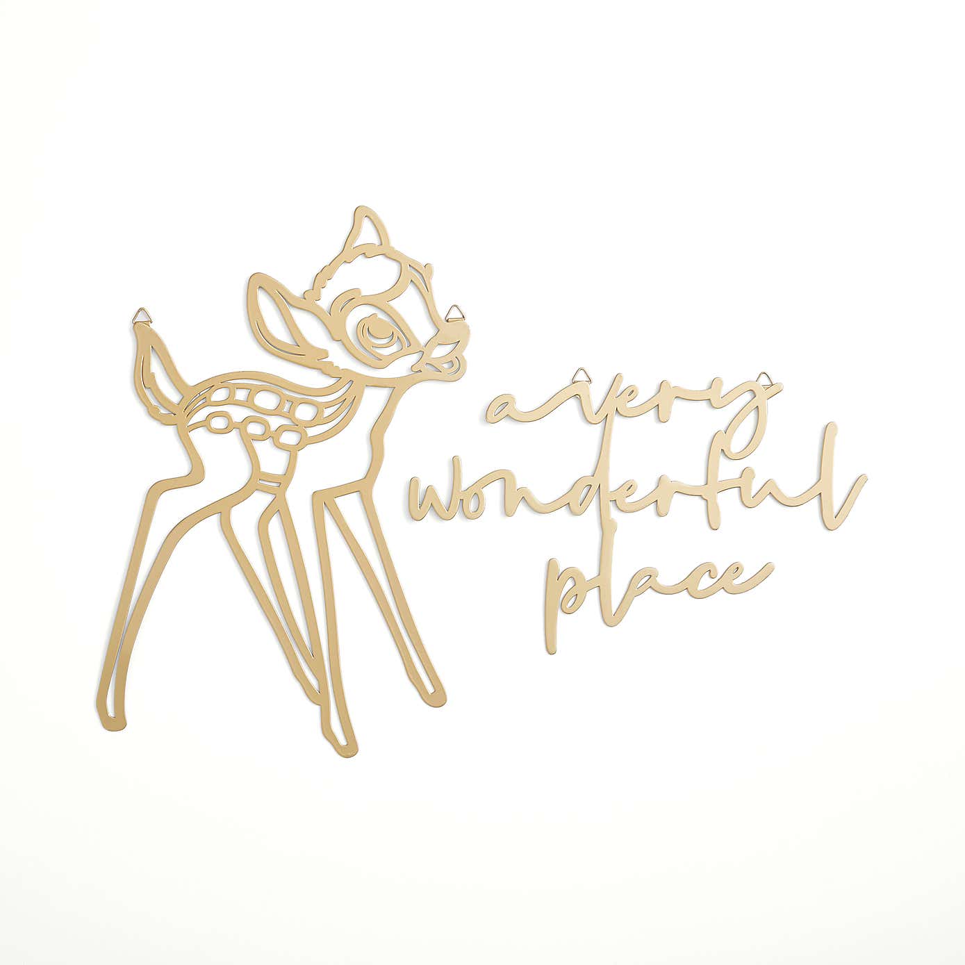 Disney Bambi Metal Wall Art