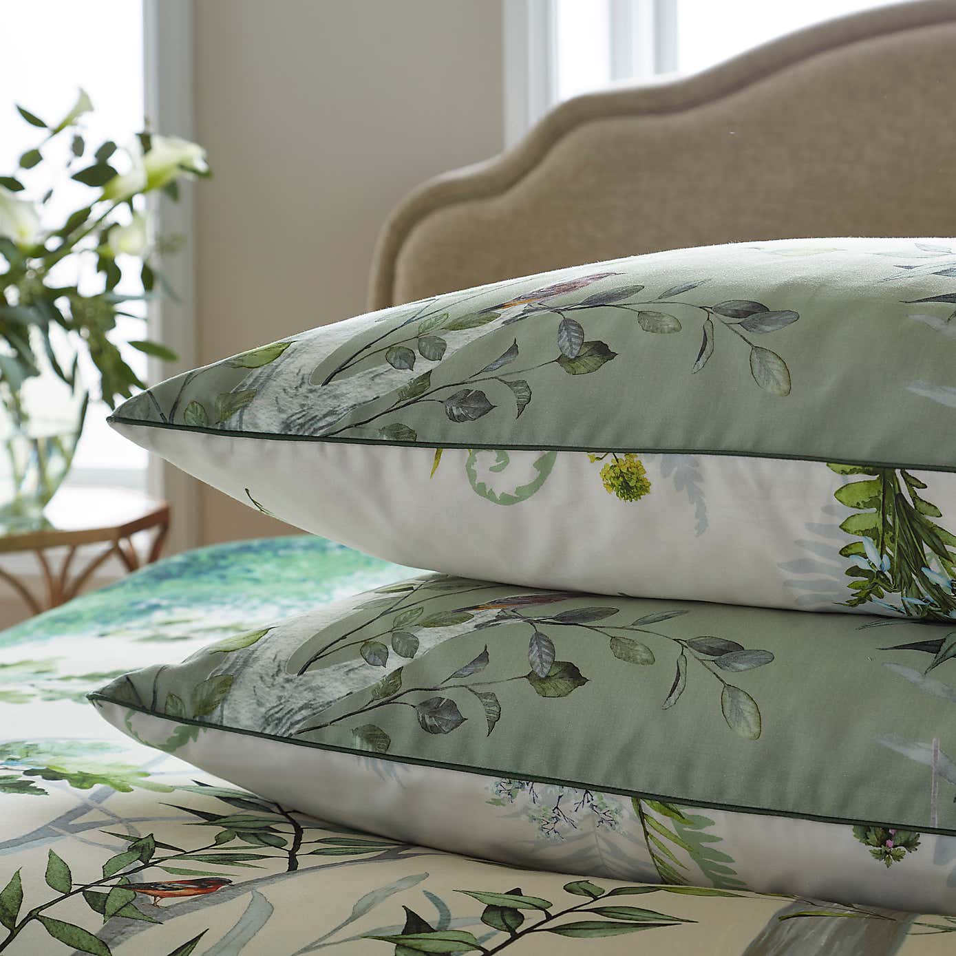Dorma Forest Standard Pillowcase Pair