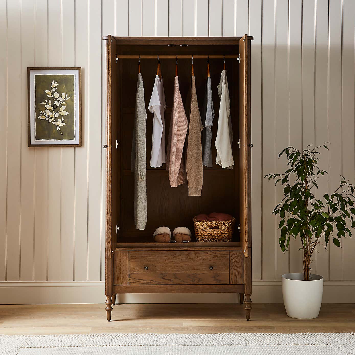 Ratcliffe Double Wardrobe