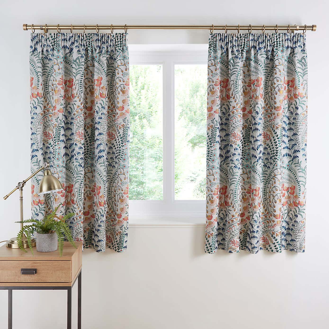 Botanica Pencil Pleat Curtains