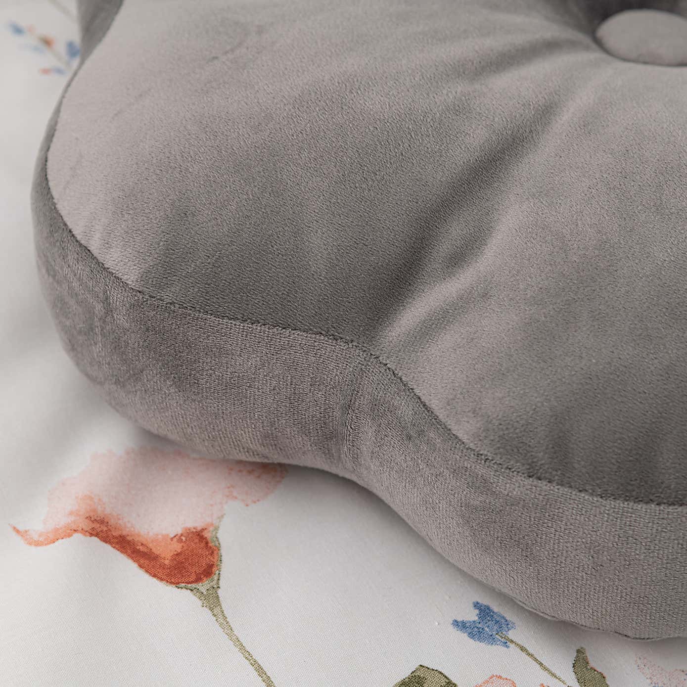 Flower Velvet Cushion
