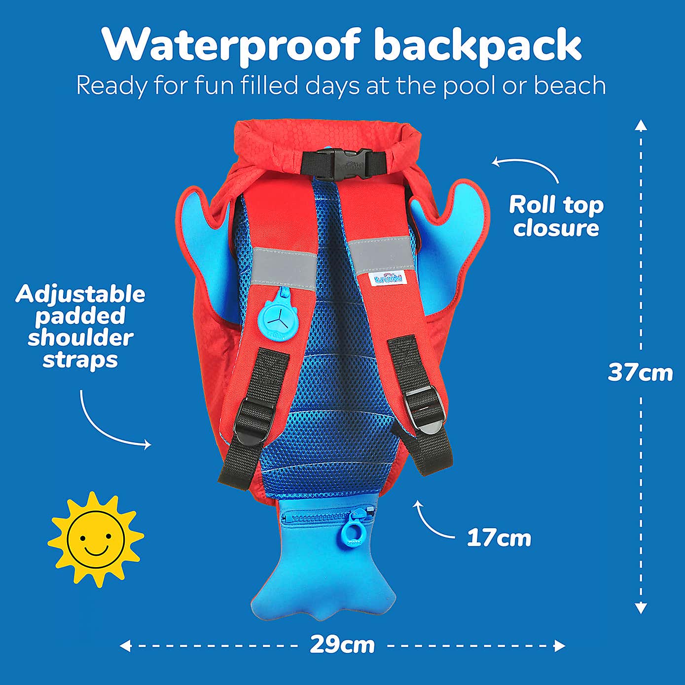 Trunki Paddlepak Pinch Kids Water Resistant Backpack