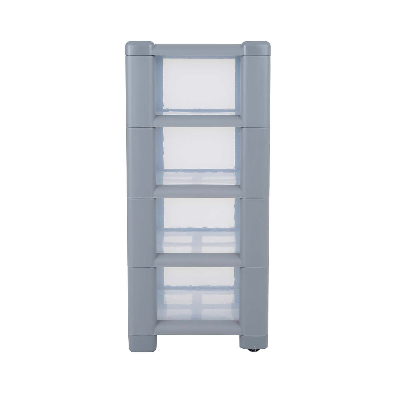 Wham Deep 4 Drawer Storage Tower Unit