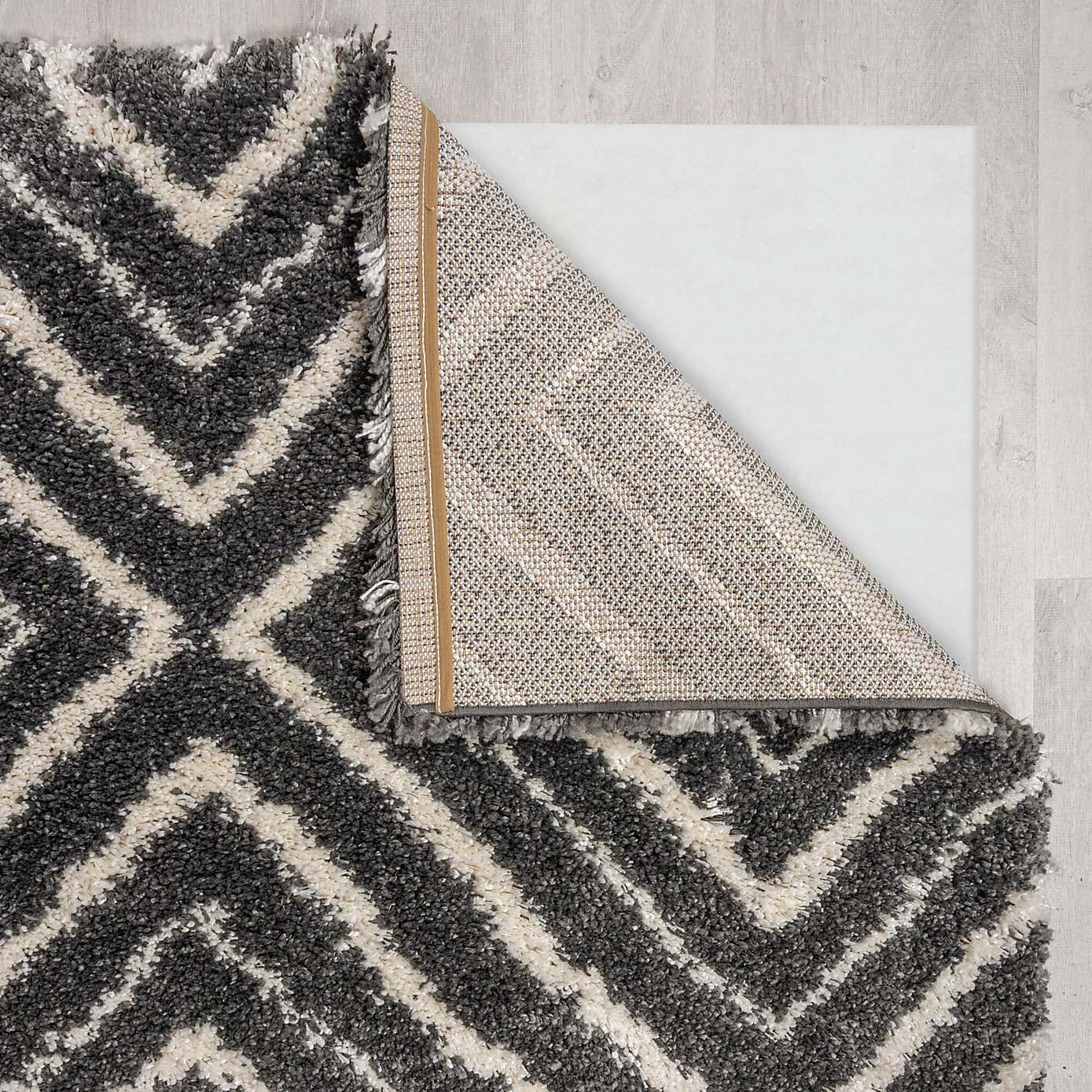 Slumber Geometric Shaggy Rug