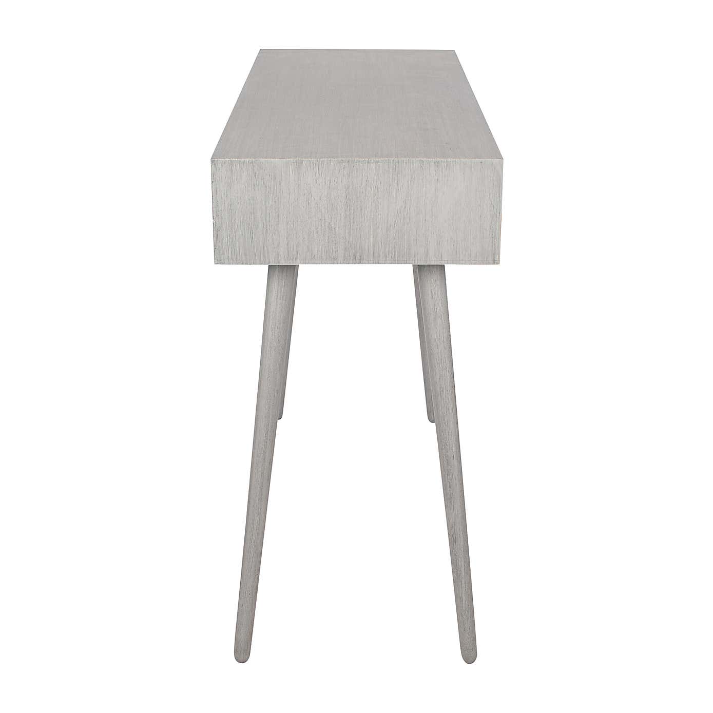 Pacific Chaya 2 Drawer Dressing Table, Grey Pine