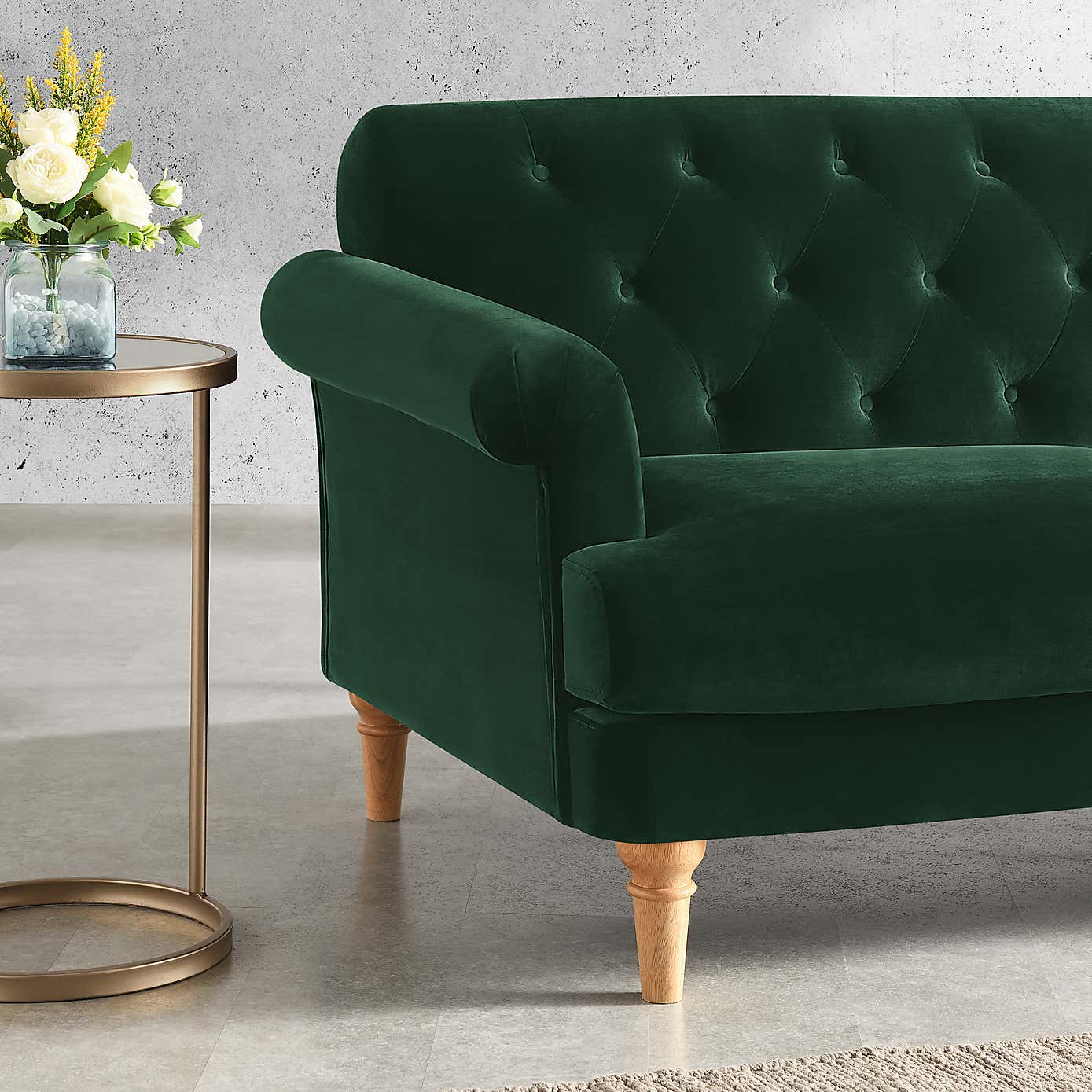 Jazz Velvet 3 Seater Sofa