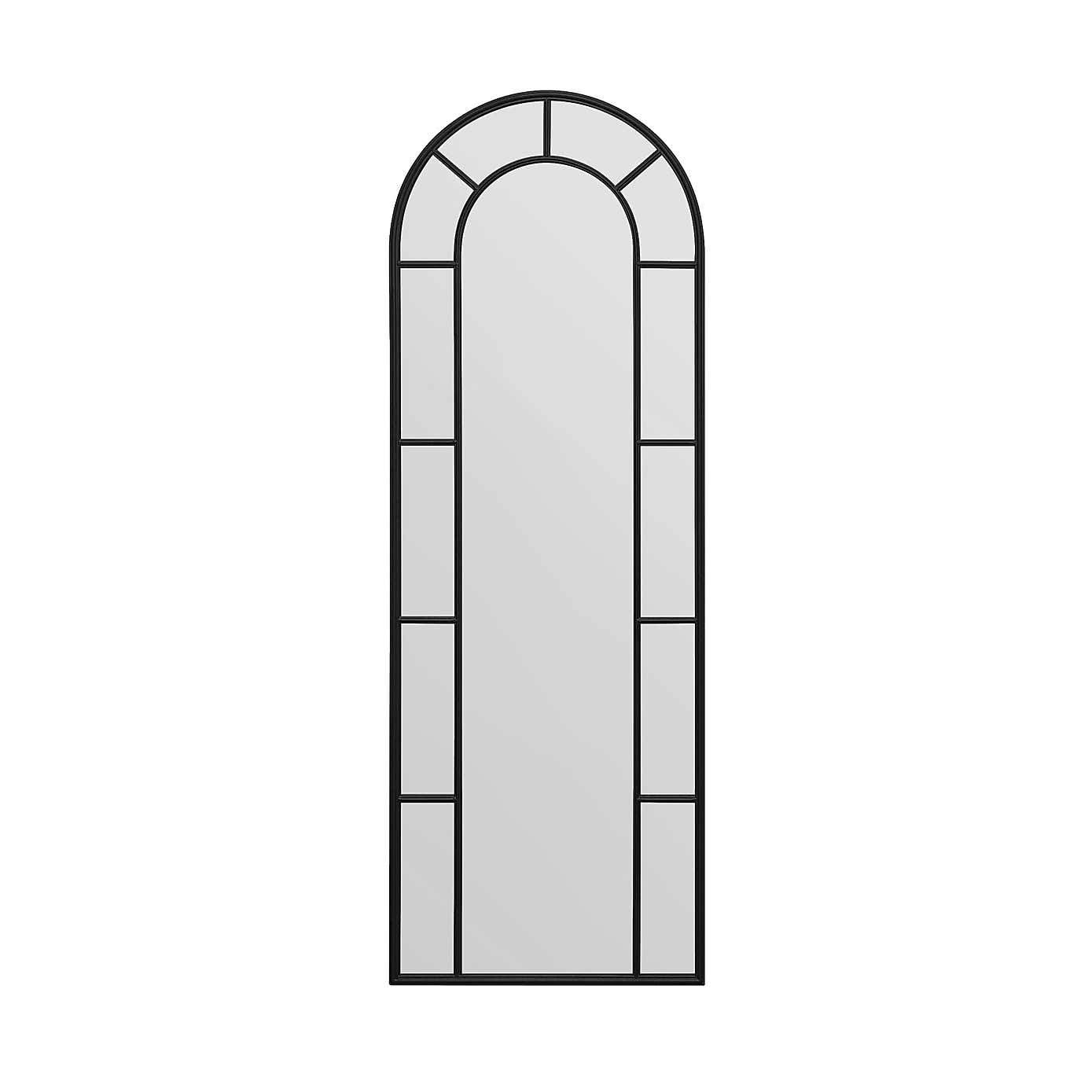 Arcus Denestra Arched Indoor Outdoor Full Length Wall Mirror
