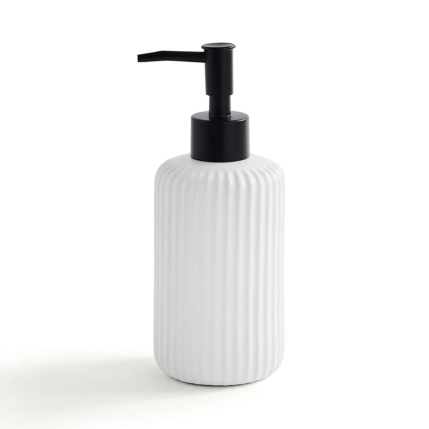 Ribbed Lotion Dispenser
