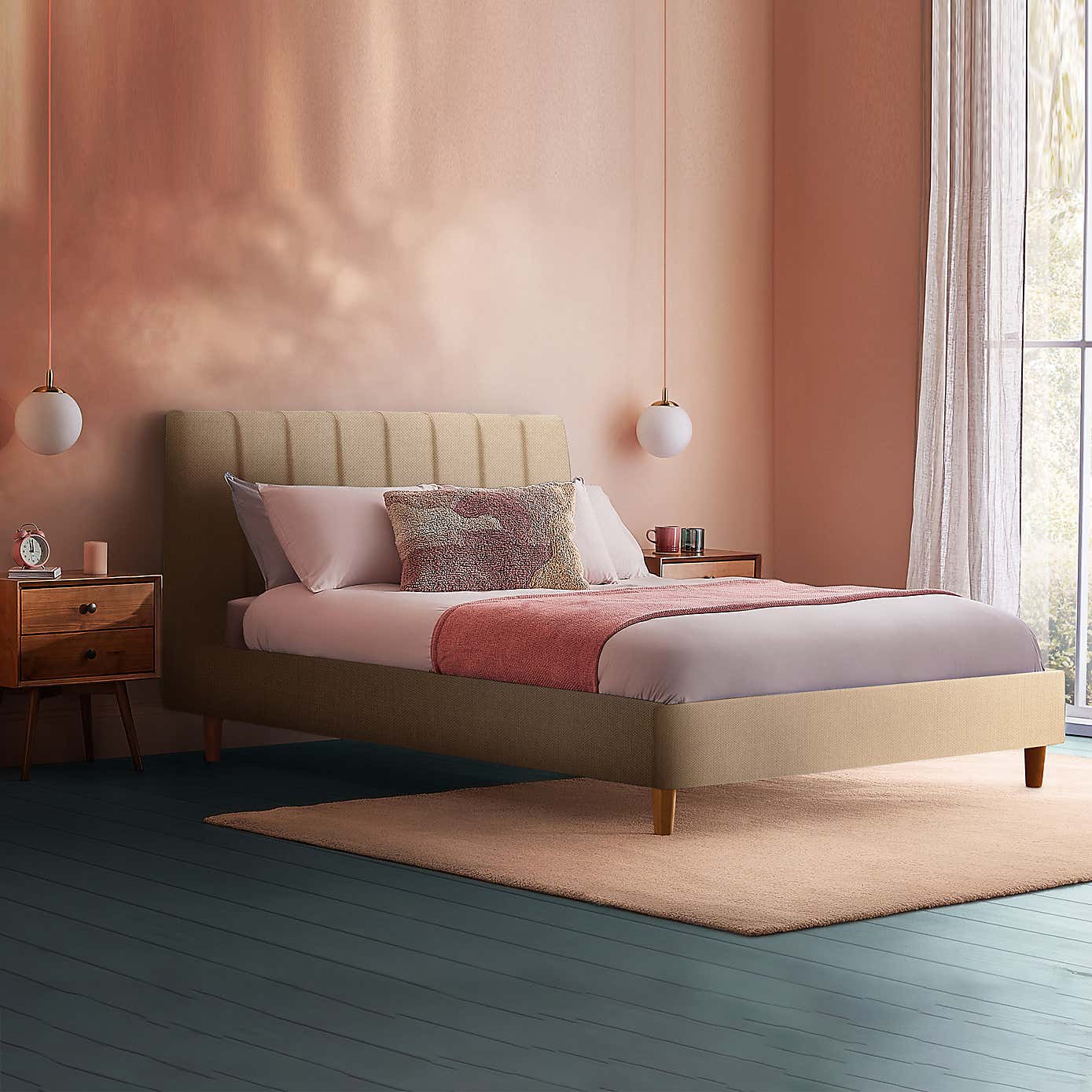 Silentnight Octavia Bed Frame, Woven