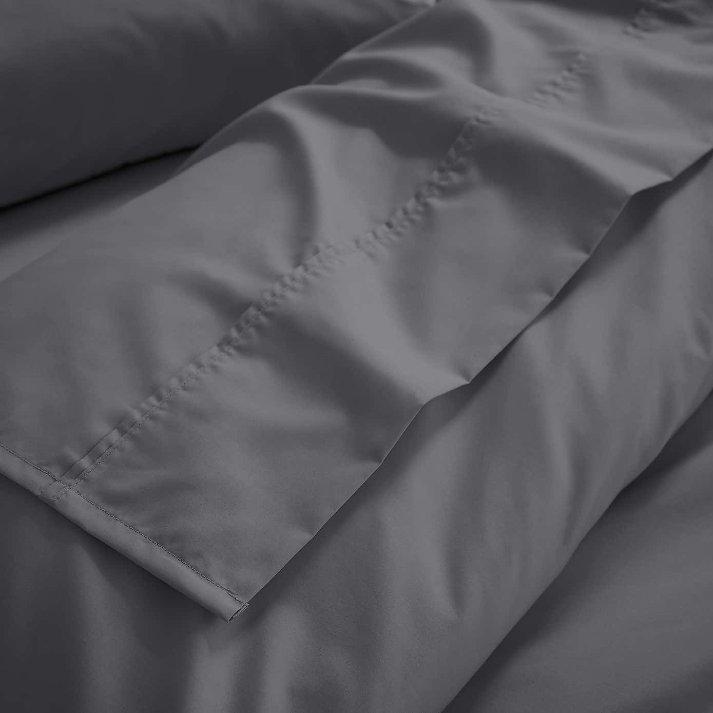 Dorma 400 Thread Count Cotton Percale Flat Sheet