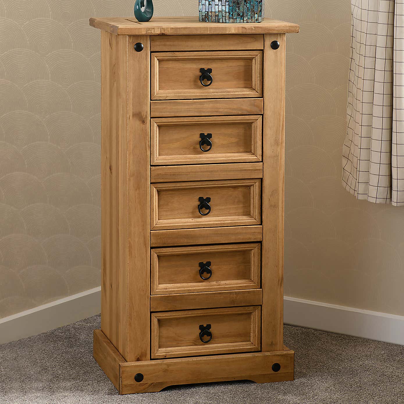 Premiere Corona 5 Drawer Narrow Chest
