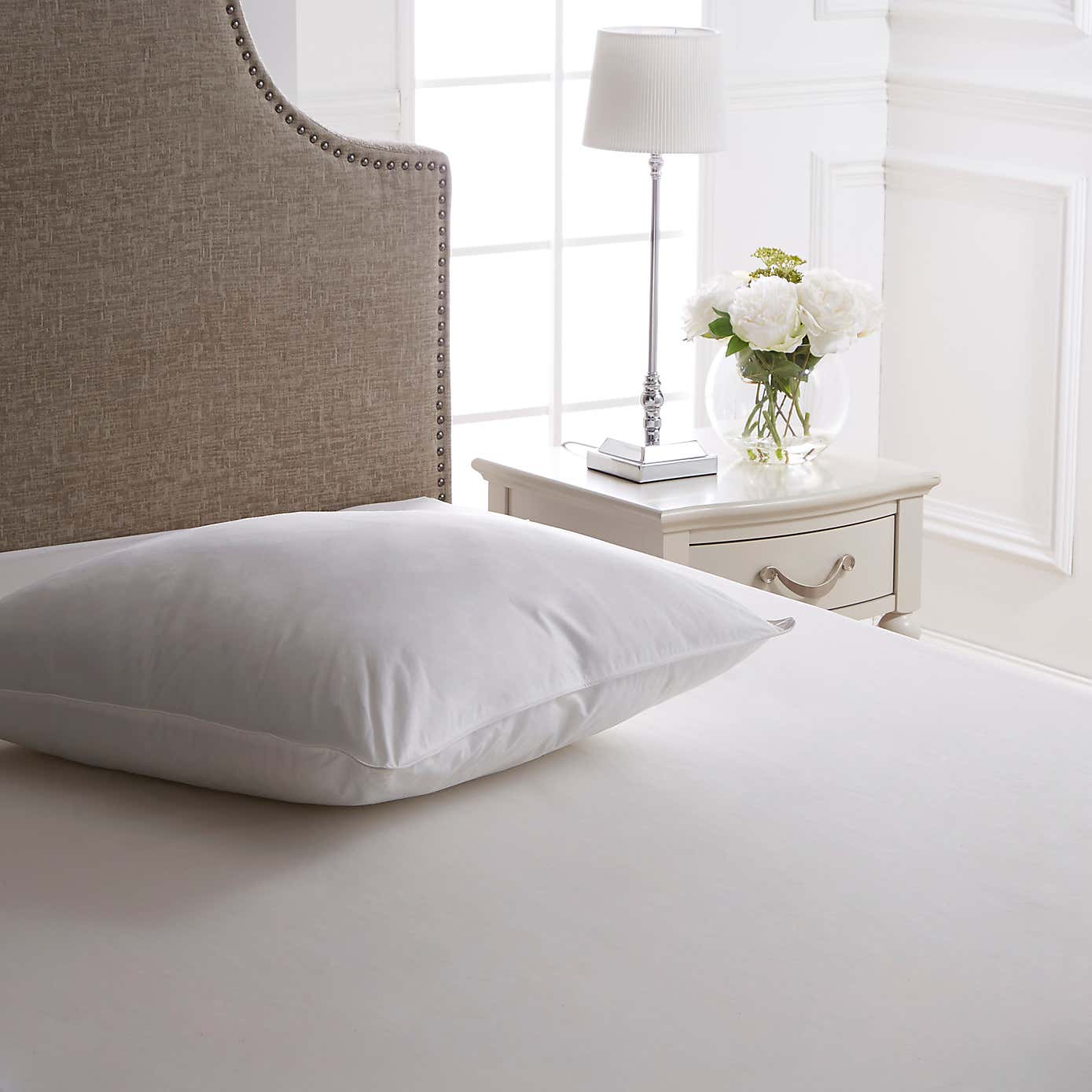 Dorma Full Forever Anti-Allergy Side Sleeper Continental Pillow