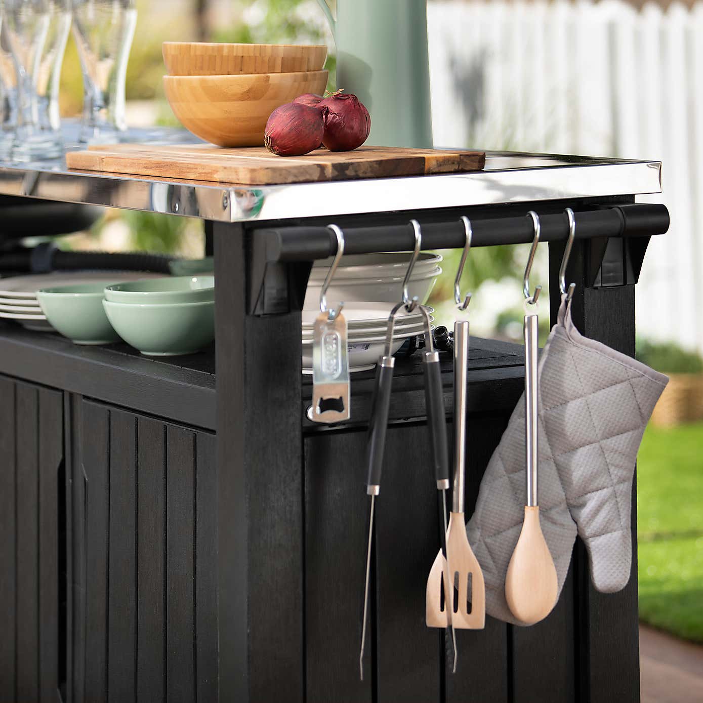 Keter Large Utility Outdoor Chef Kitchen