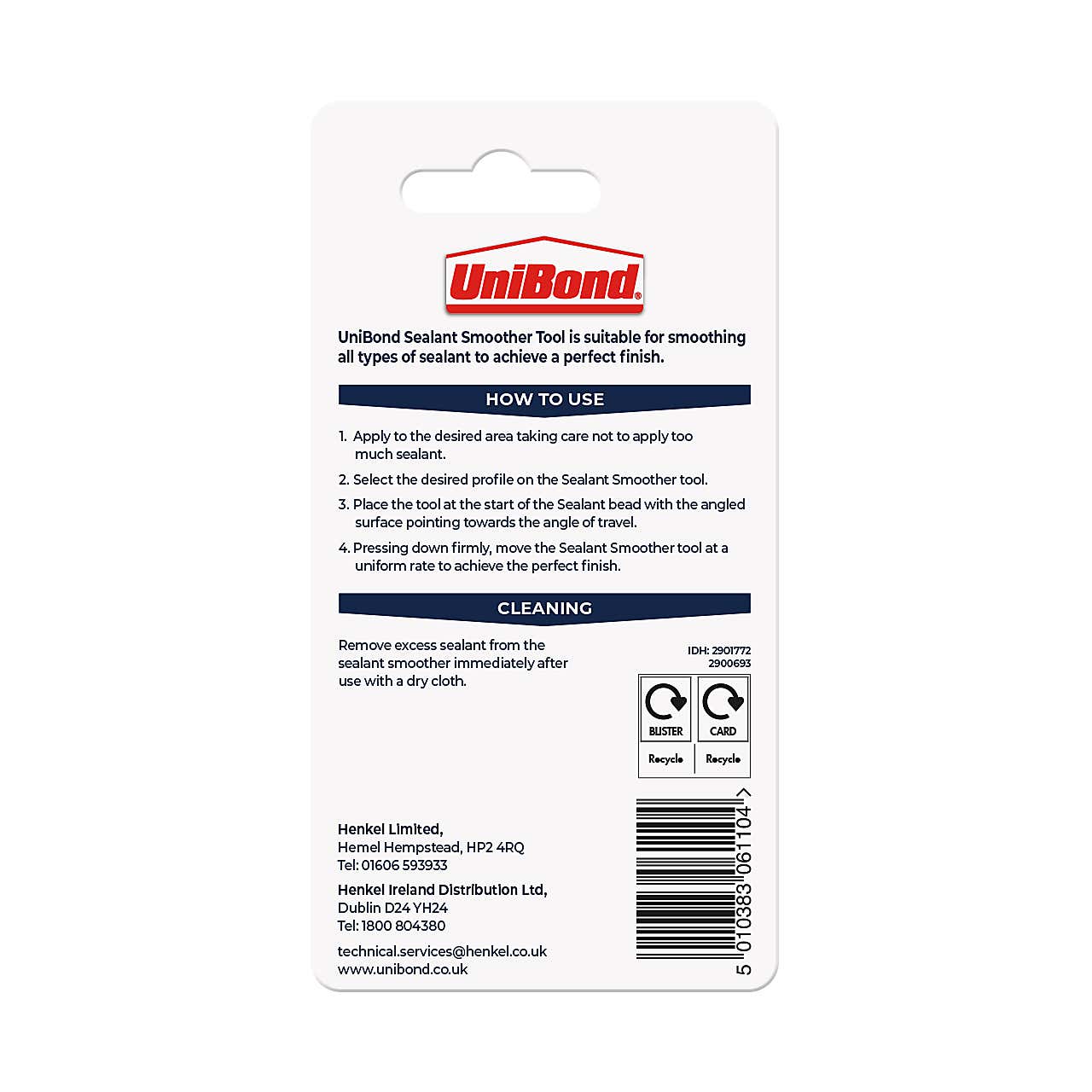 UniBond Sealant Finishing Tool