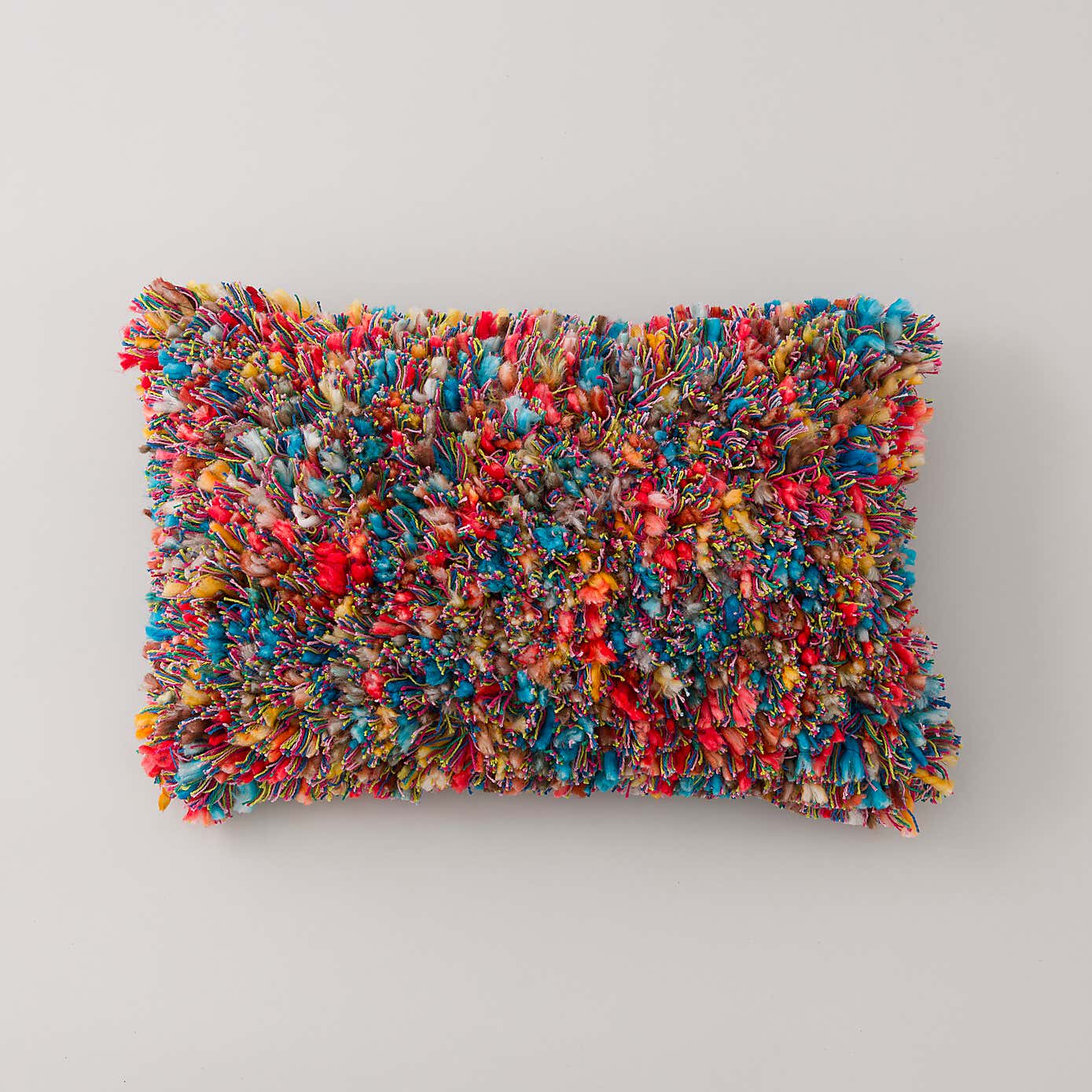 Ava Fluffy Texture Rectangle Cushion