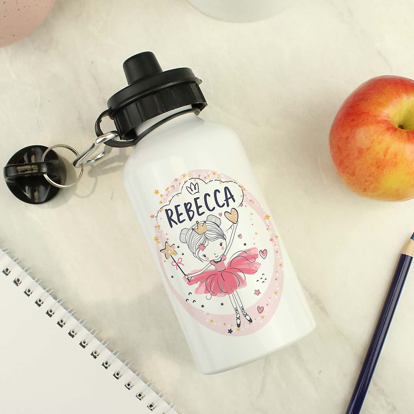 Personalised Fairy Metal Drinks Bottle