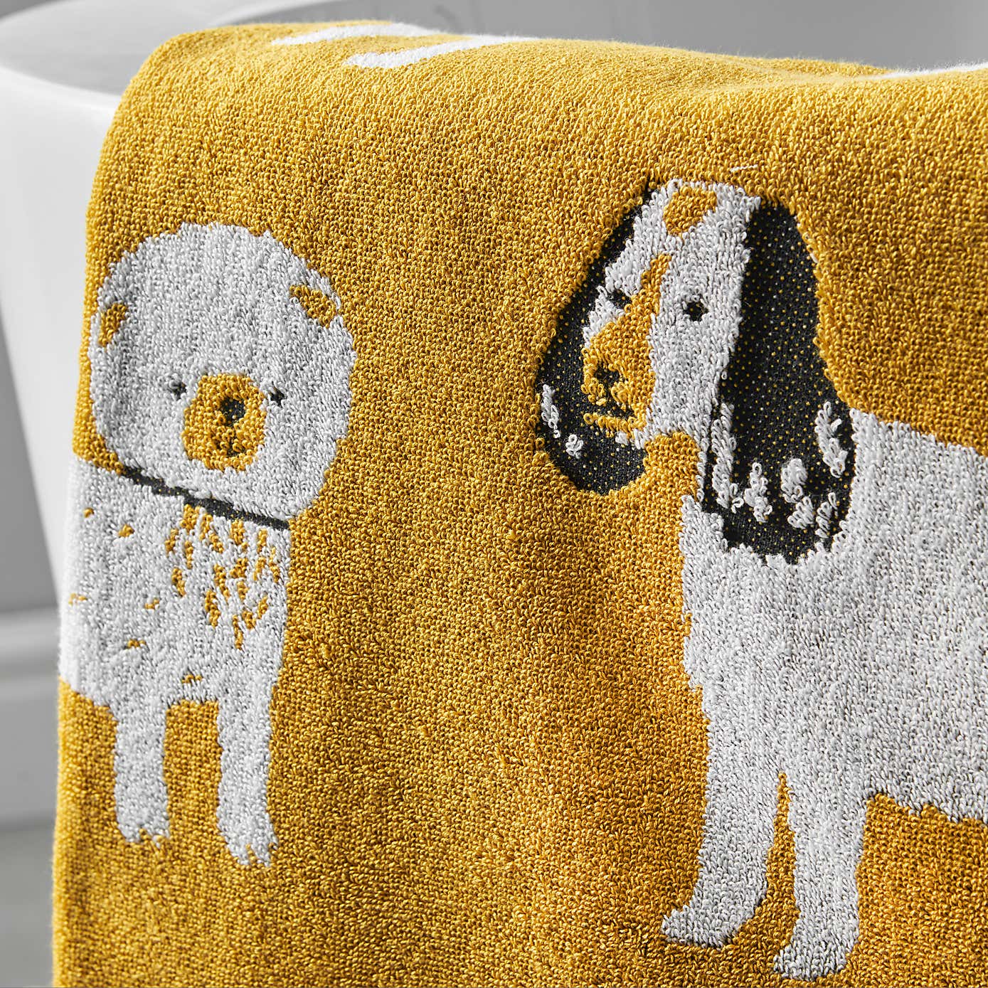Dogs Cotton Towel