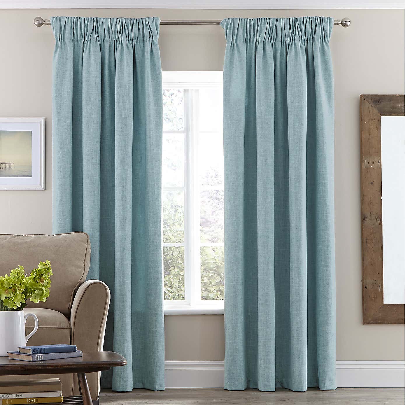 Vermont Pencil Pleat Curtains