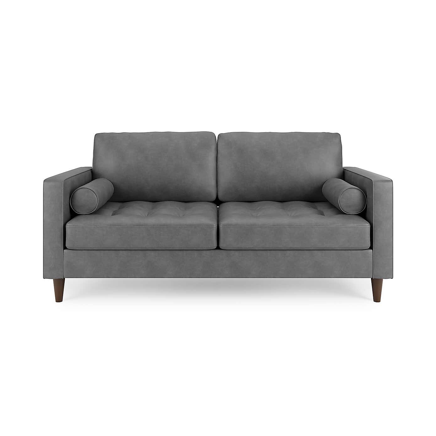 Zoe Faux Leather 3 Seater Double Sofa Bed