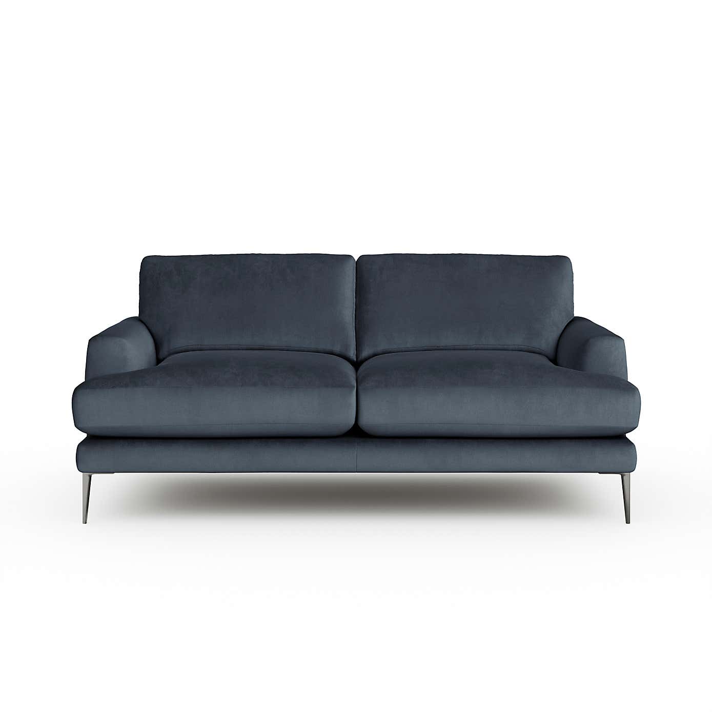 Lawson Matte Plush Velvet 3 Seater Sofa