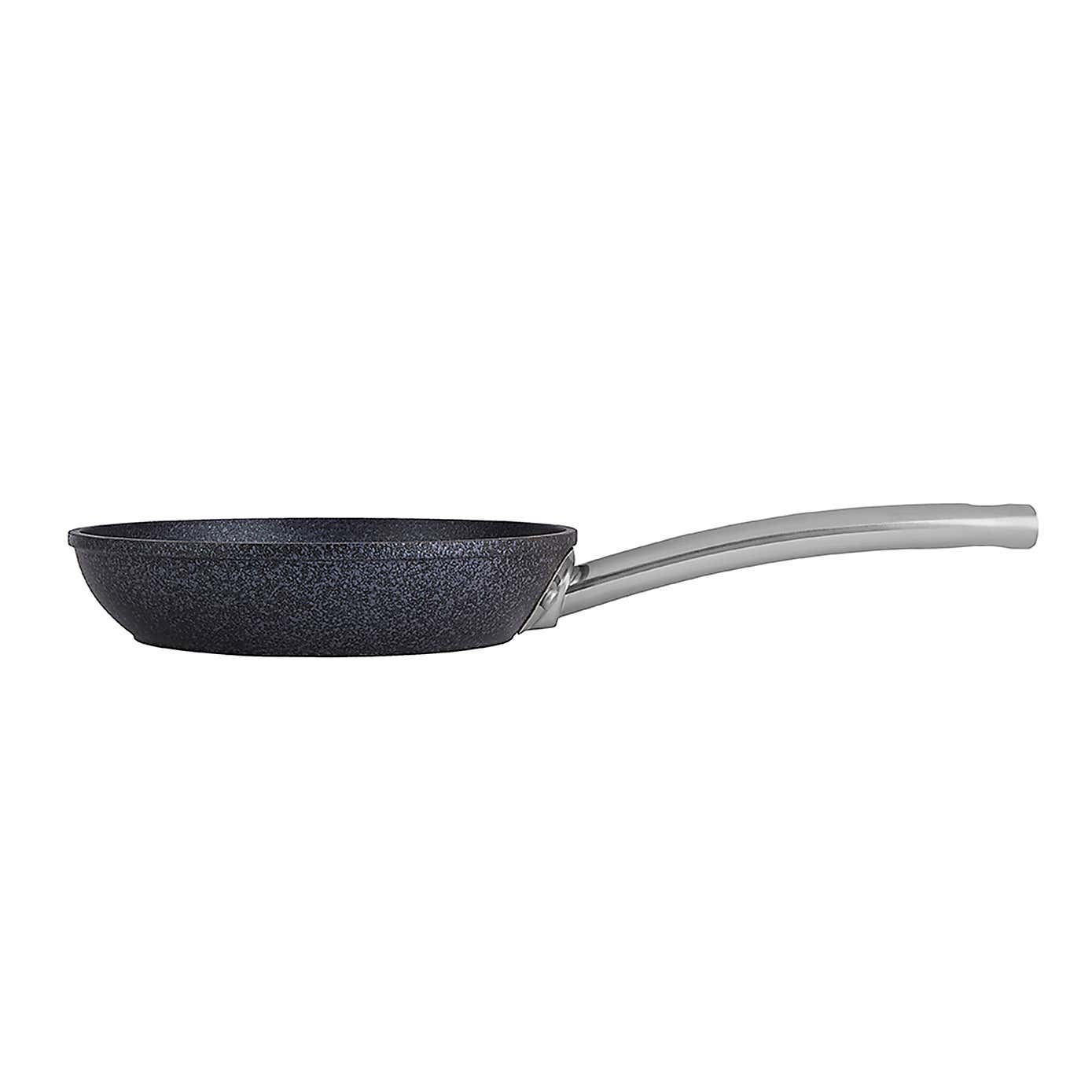 TruStone Non-Stick Aluminium Violet Black Frying Pan, 20cm