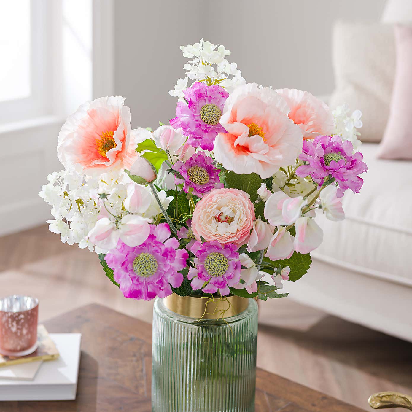 Artificial Spring Optimism Multicoloured Bouquet