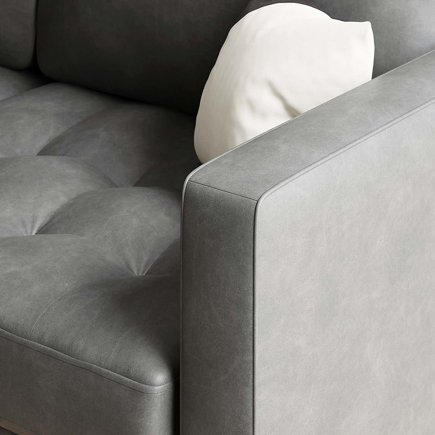 Zoe Faux Leather 3 Seater Double Sofa Bed