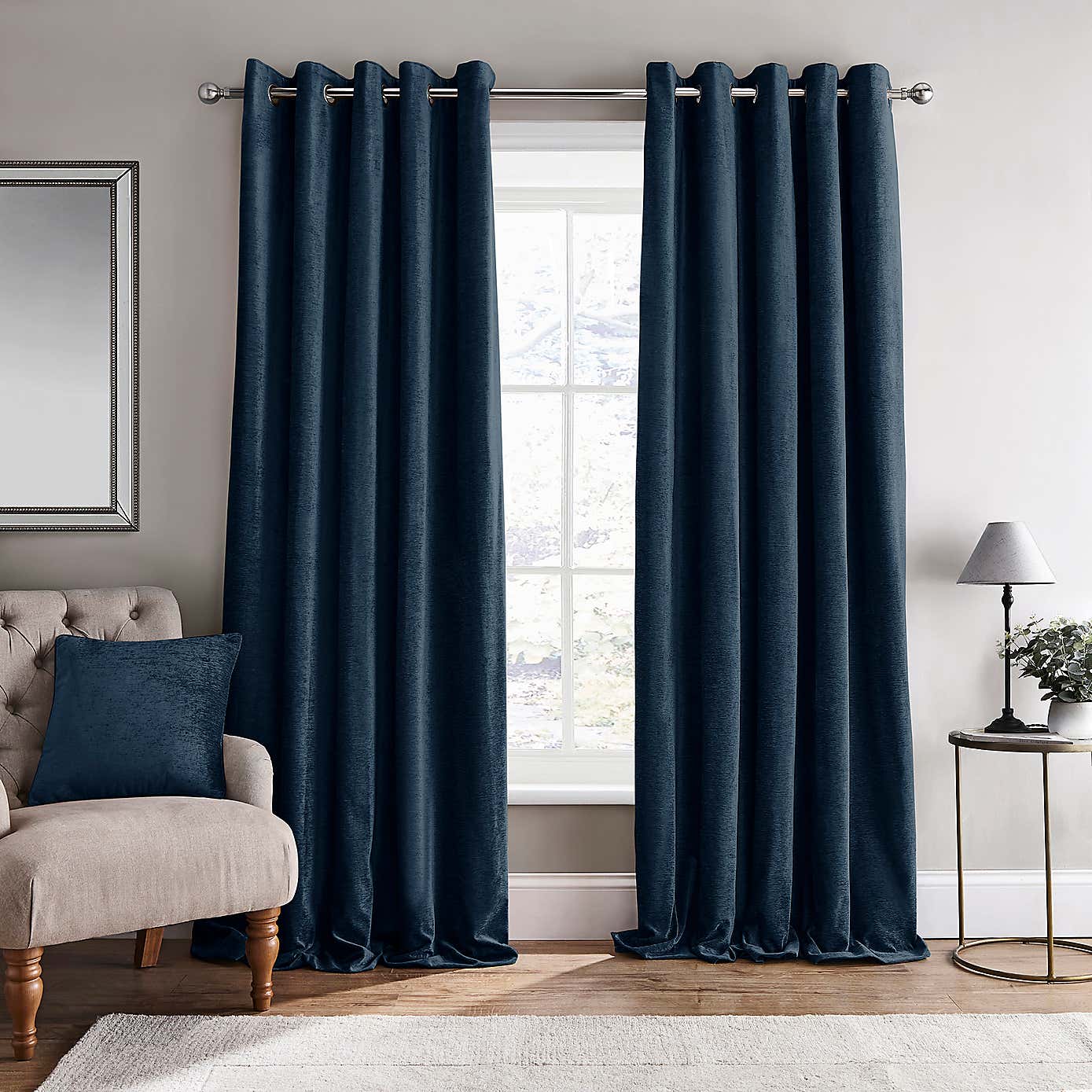 Dorma Lymington Eyelet Curtains