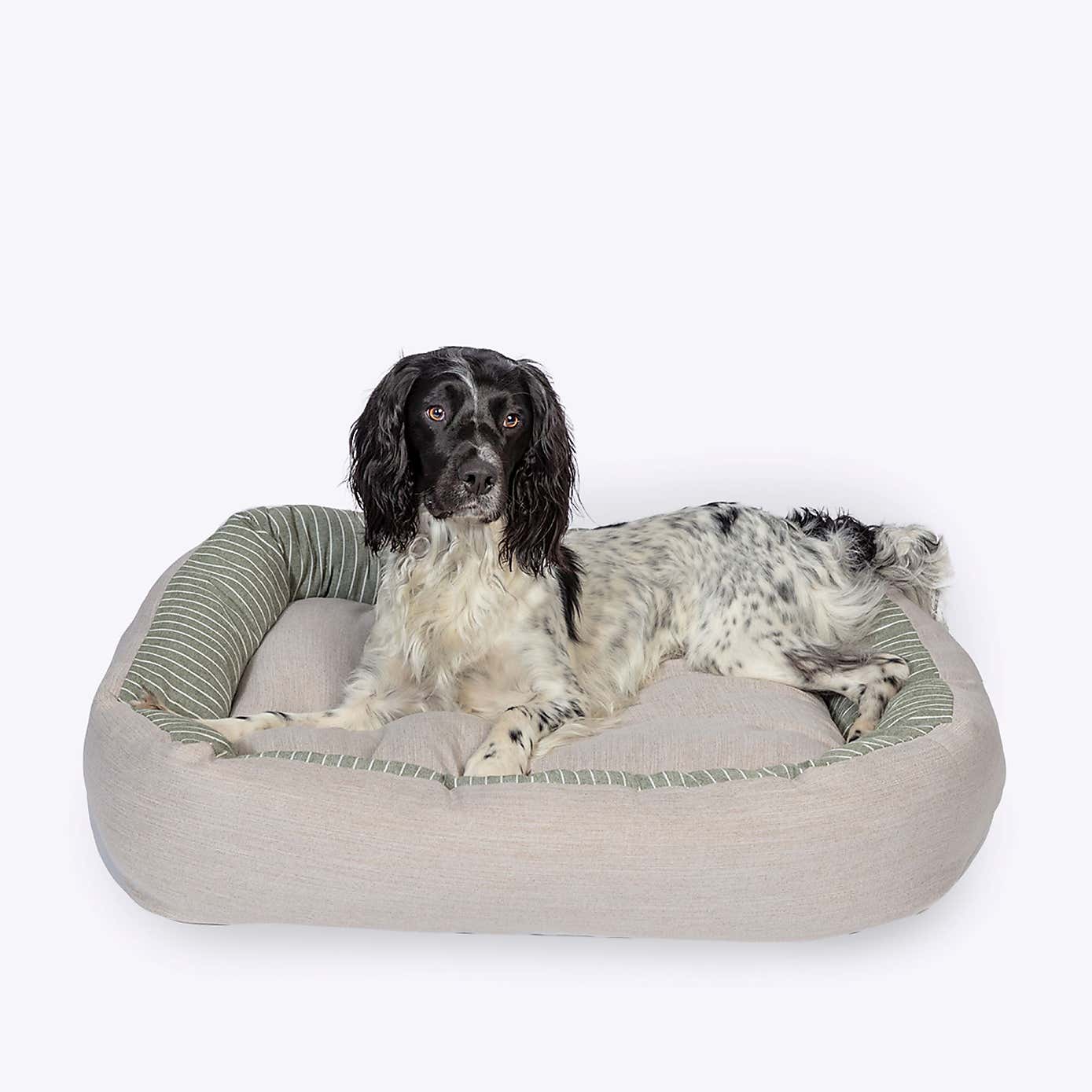 Danish Design Rustic Stripes Snuggle Dog Bed