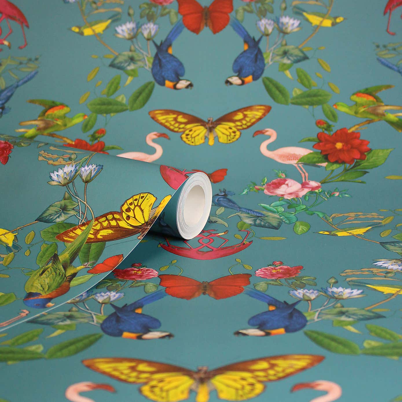 Tropical Kaleidoscope Wallpaper