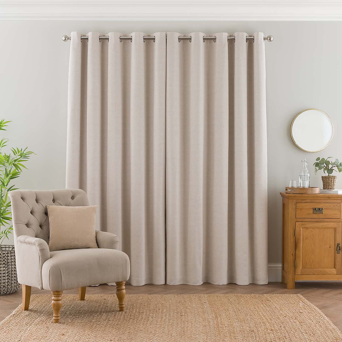 Elmore Blackout Eyelet Curtains