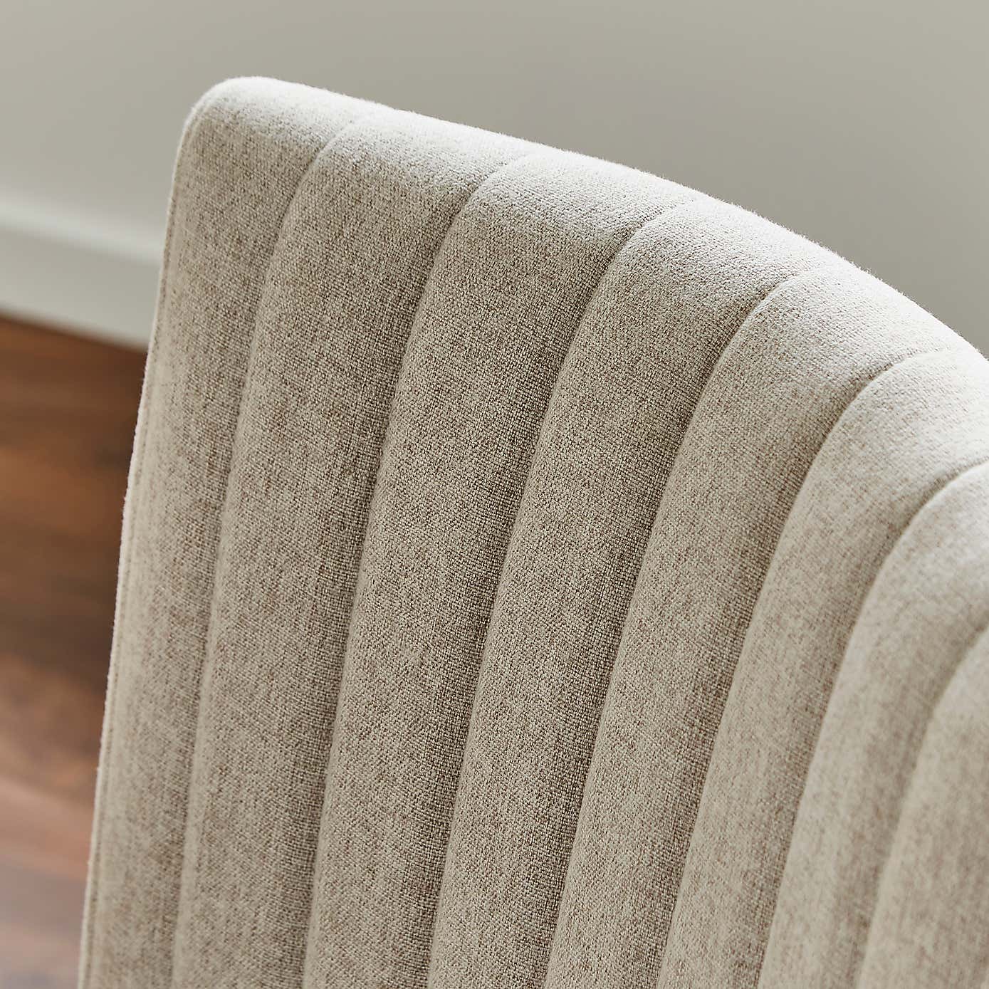 Taylor Dining Chair, Natural Fabric