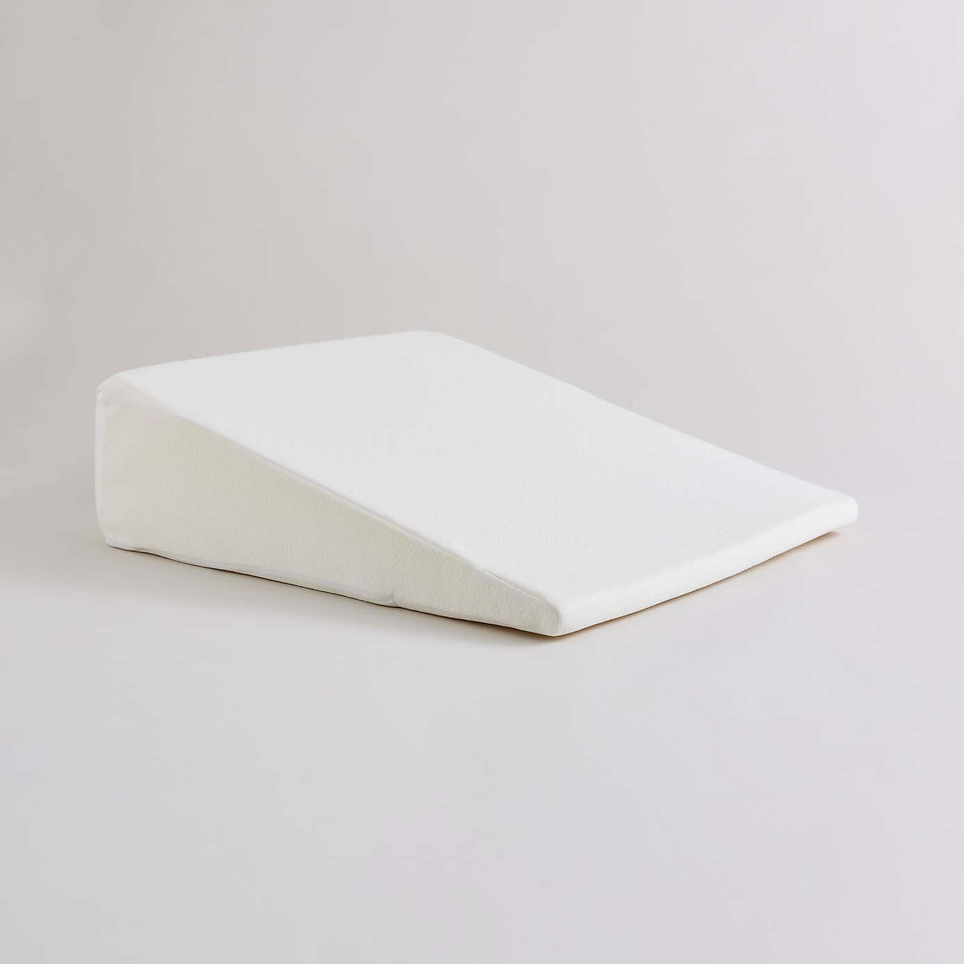 Wedge Memory Foam Medium-Support Back Pillow Large