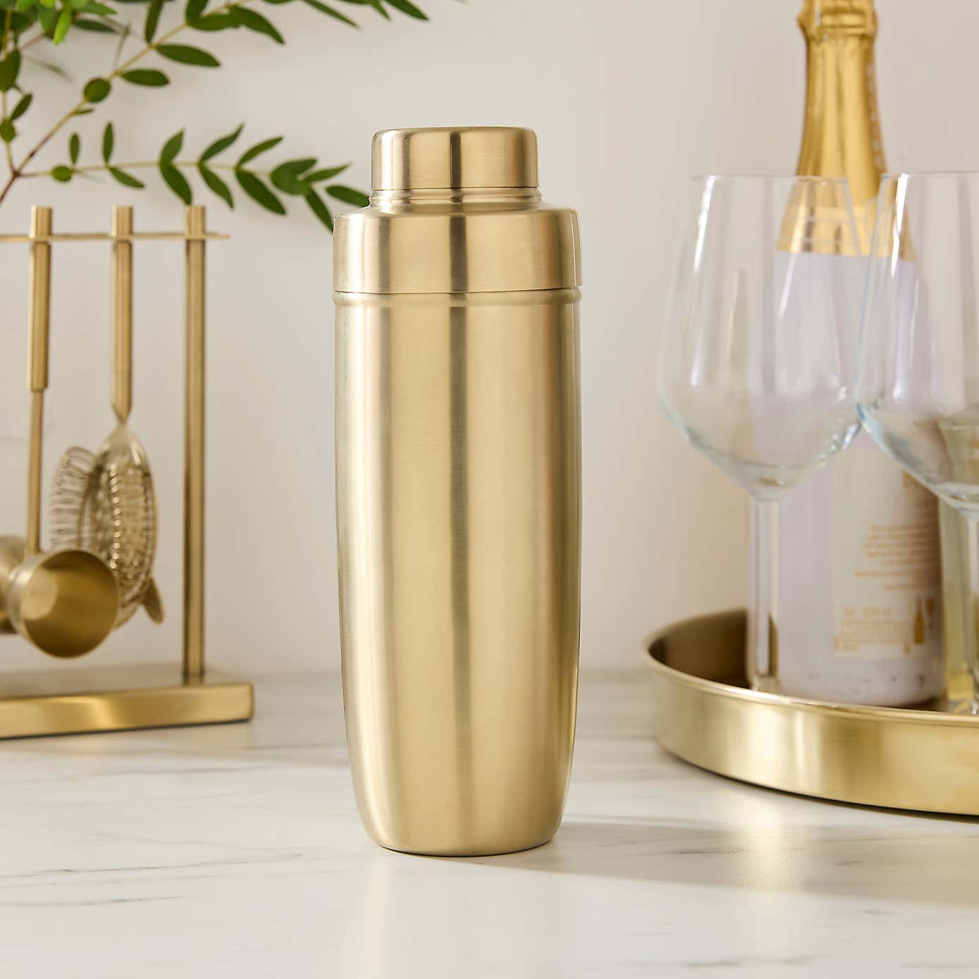Gold Cocktail Shaker