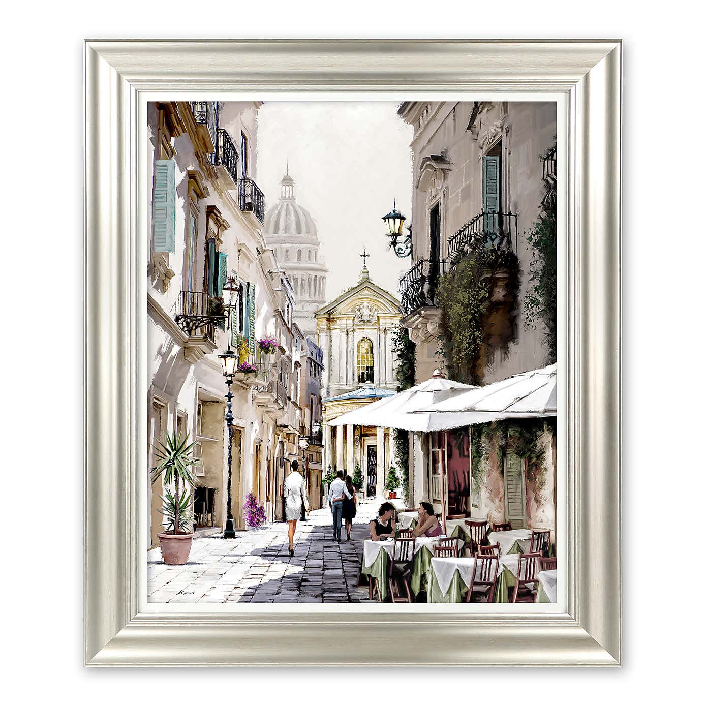 Summer Street I by Richard Macneil Framed Print