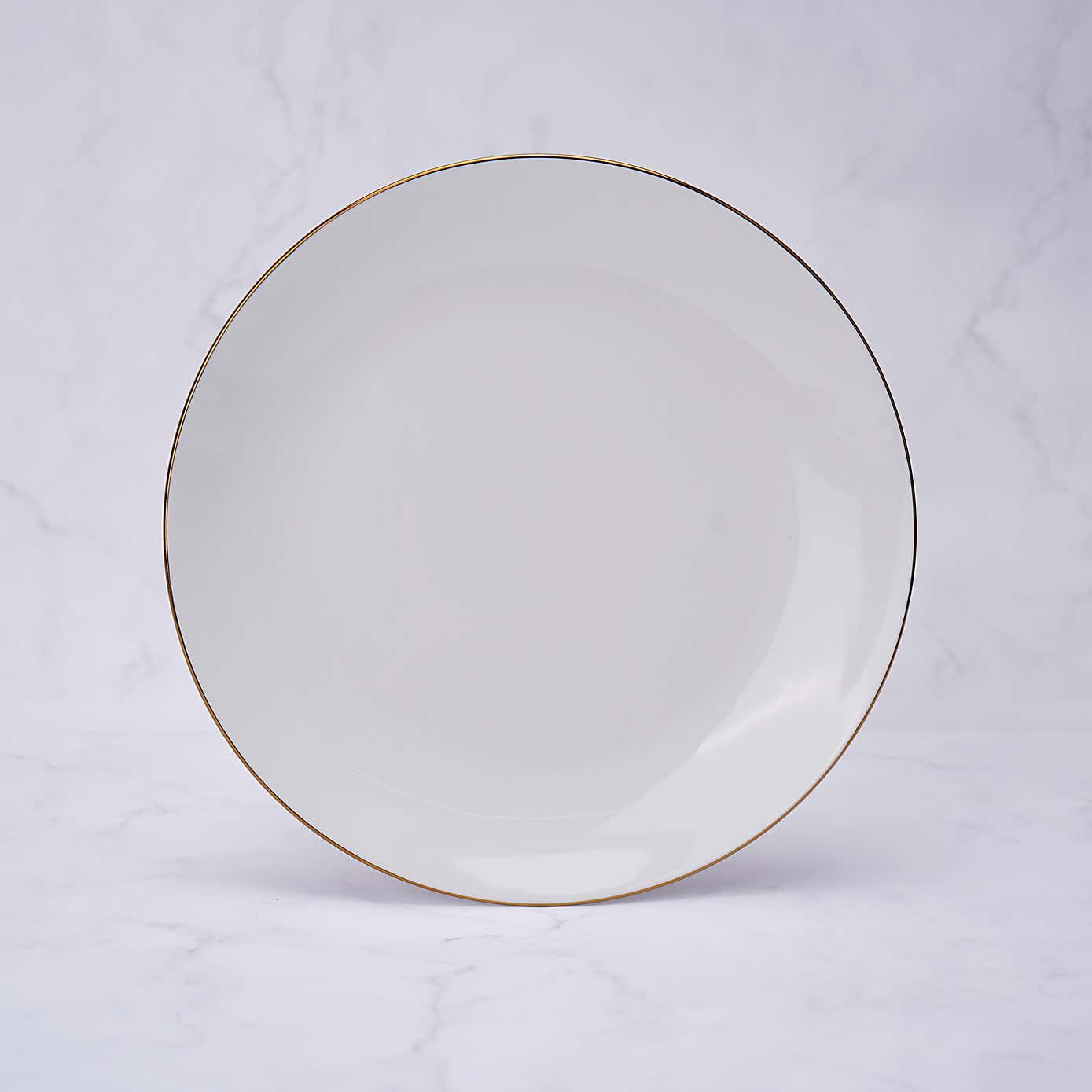 Gold Band 12pc Dinner Set