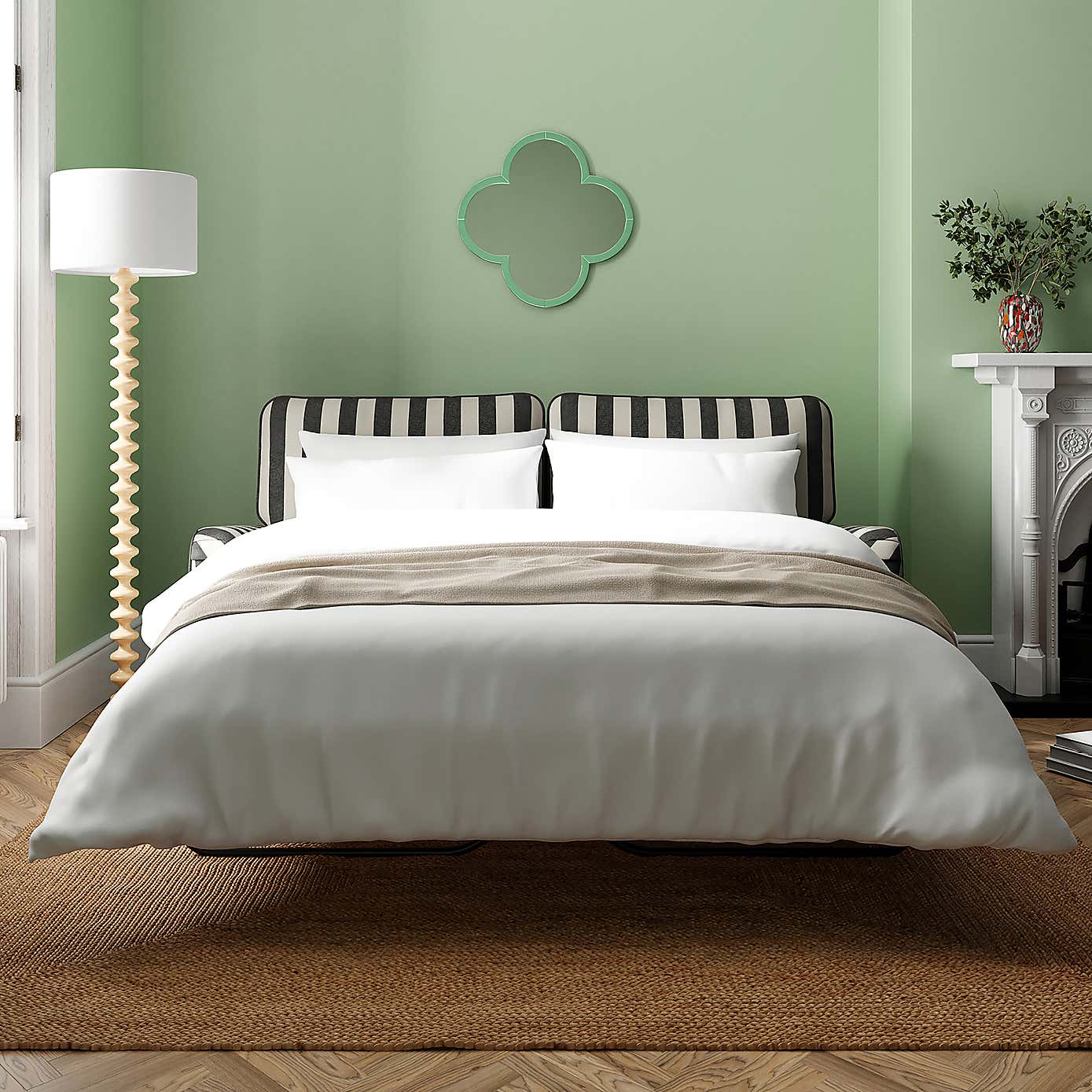 Woven Stripe Fabric Sample